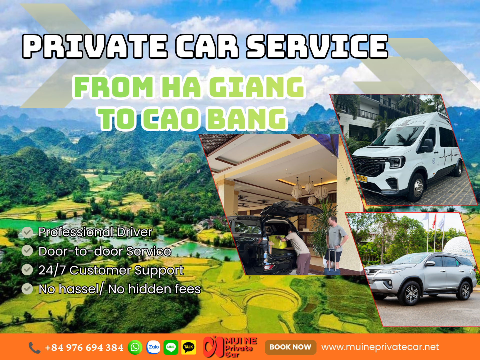 Private car Cat Ba Island to Sapa