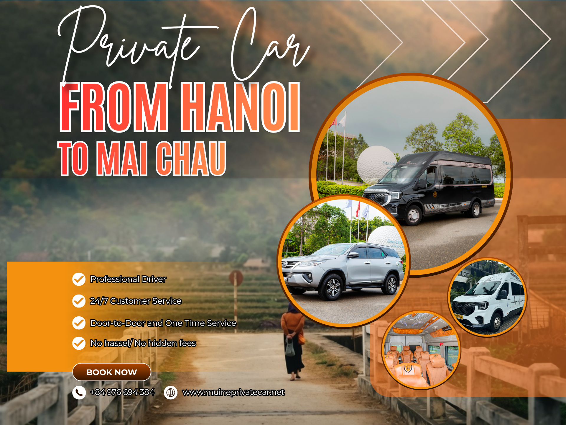 Private-Car-From-Ha-Noi-To-Mai-Chau