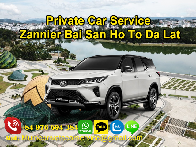 Private-Car-From-Zannier-Bai-San-Ho-To-Da-Lat