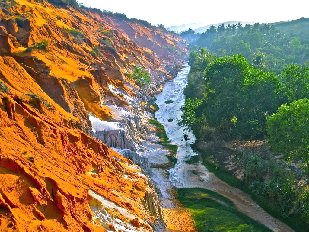 Mui Ne Sand Dunes Landscape