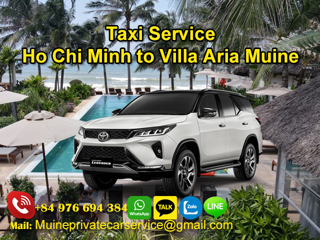 taxi-from-ho-chi-minh-to-villa-aria-mui-ne